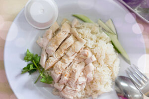 A Race Week Meal - Lean Chicken and White Rice